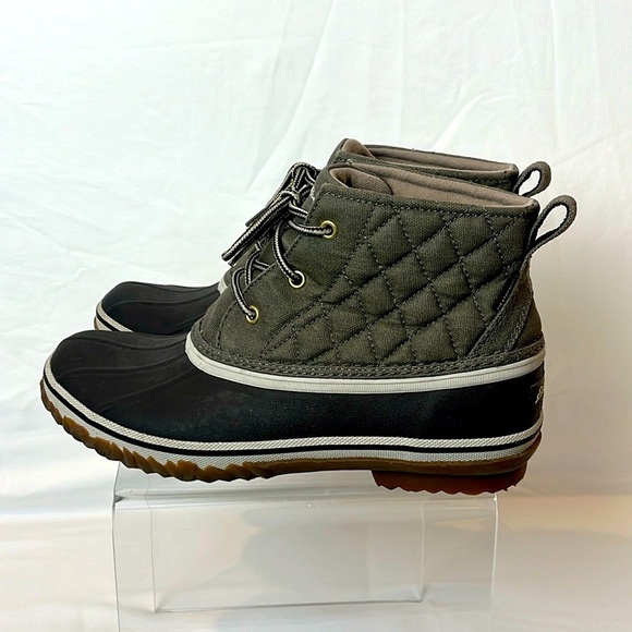 Eddie Bauer NEW Women's Hunt PAC Mid Boots Quilted Color Sprig Size 10 Duck - Picture 2 of 8